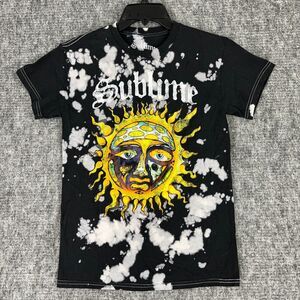 Sublime Shirt Mens‎ S Tie Dye Contrast Stitching Sun 2022 Band Tour Tee Music